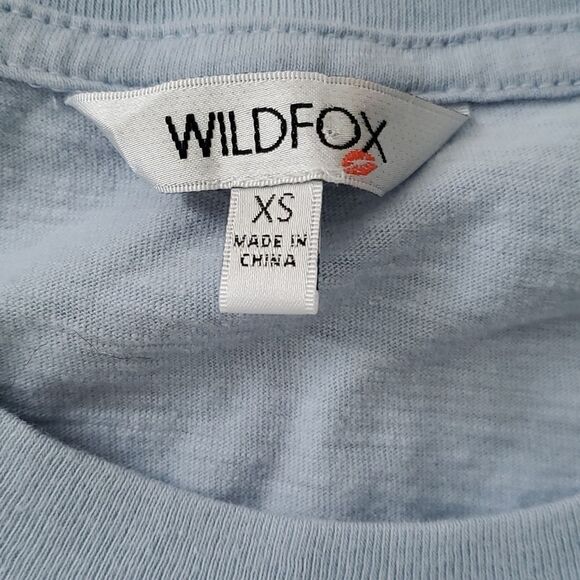 WILDFOX | "Feelin' Good" graphic oversized Tee Size XS - Picture 2 of 5